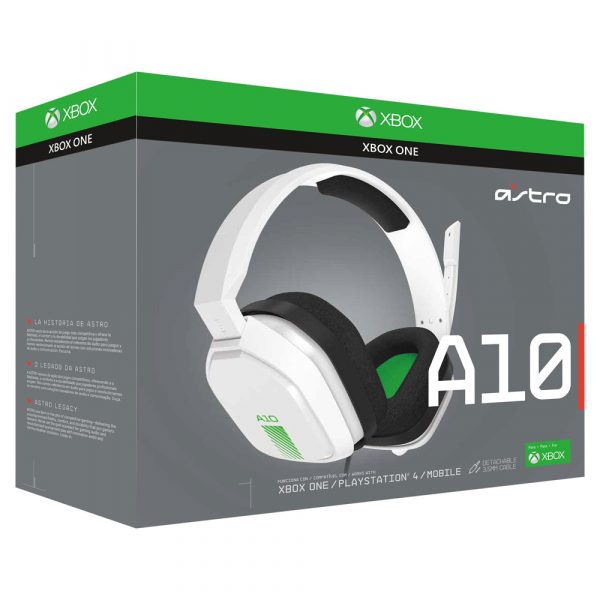 Logitech Astro A10 blanca